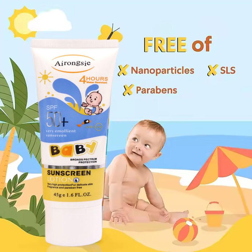 Airongsje SPF50+ Losion Tabir  - Baby Sunscreen Lotion ulasan dan harga