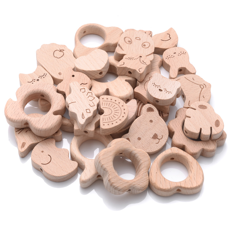 10 Buah Manik Kayu Pohon Beech - Baby Products Natural ulasan dan harga