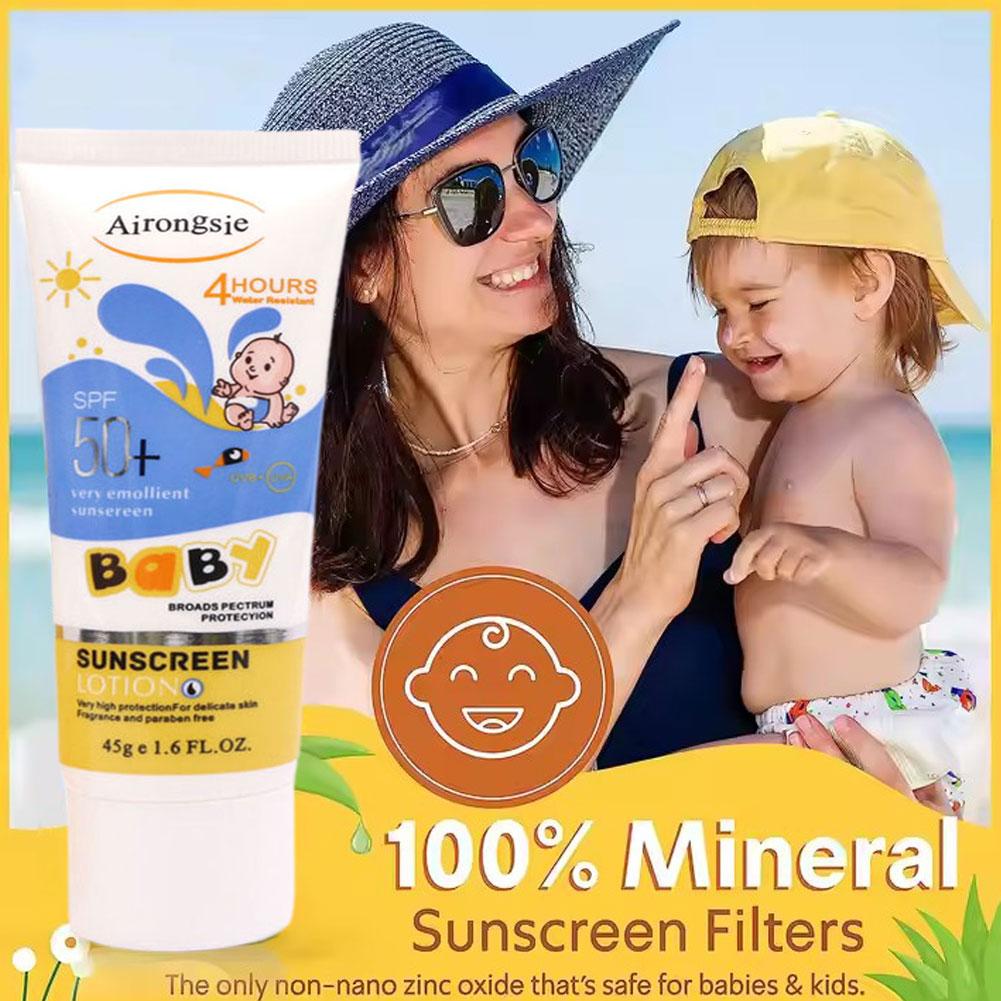 Krim Pelindung Matahari Anak-a - Baby Sunscreen Lotion ulasan dan harga