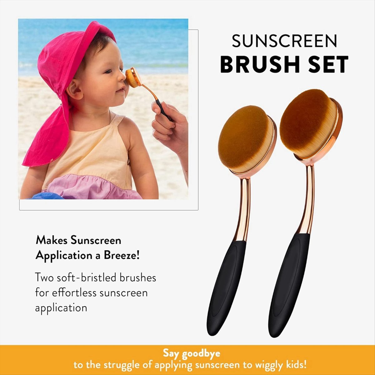 Set Kuas Tabir Surya AA83 - Ap - Baby Sunscreen Lotion ulasan dan harga